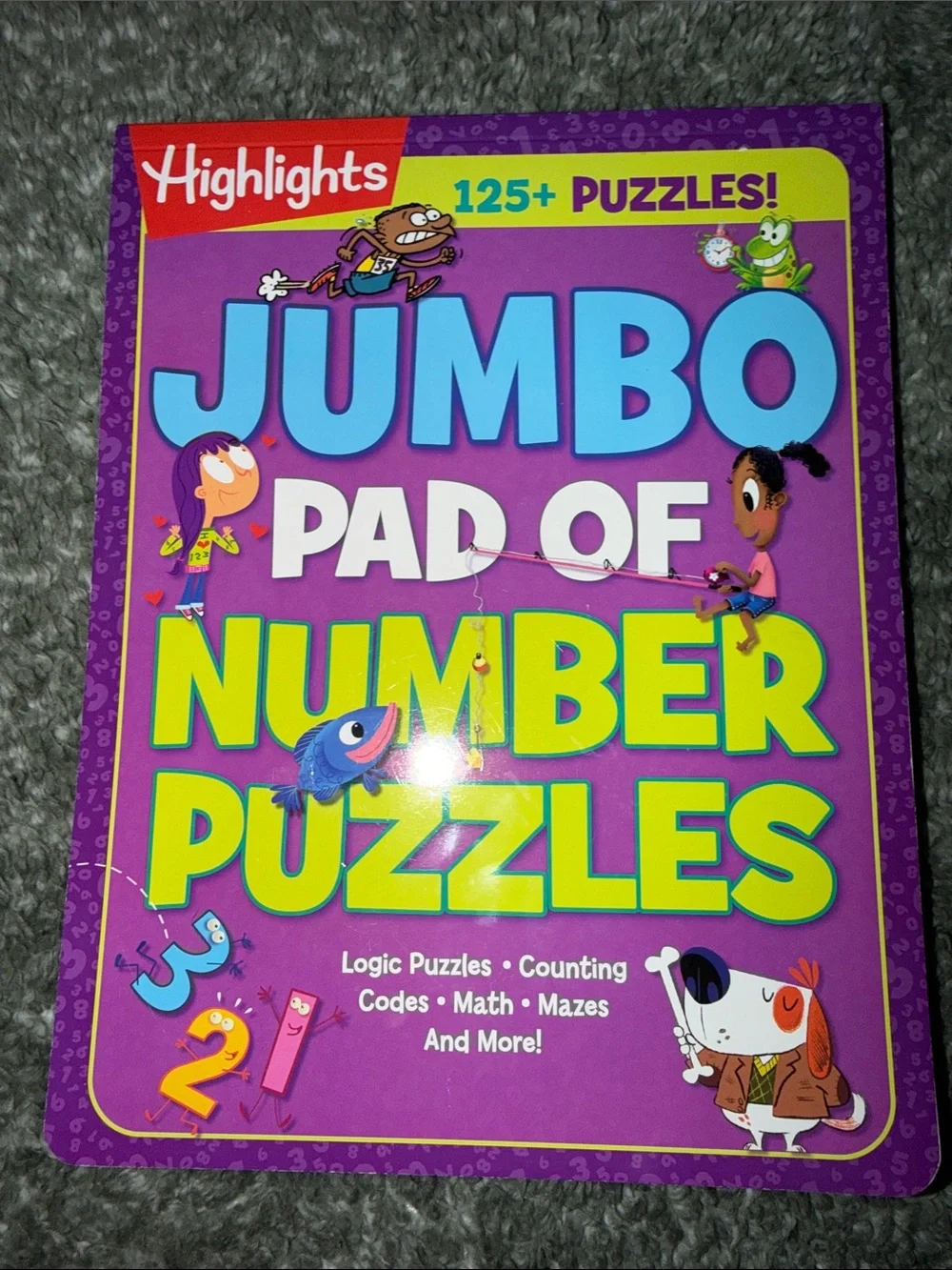 2 Jumbo Highlights Puzzle Books! Crayola Colored Pencils 12-Pack - Multicolor